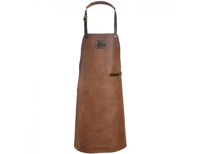 Δερμάτινη Ποδιά Λαιμού Doxx Amsterdam Smooth Leather Apron με ρυθμιζόμενα λουράκια και διαστάσεις 80x58cm - CamelSL.AP-001-CAMEL