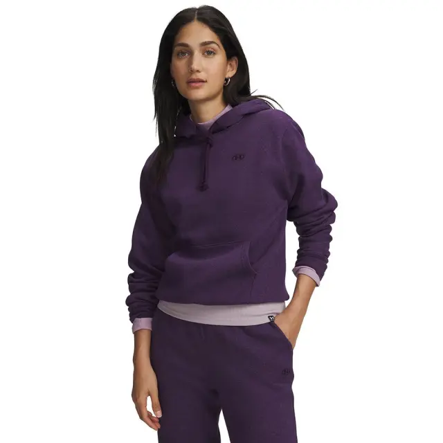 Under Armour Rival Fleece Hoodie (6013548-526) - Μώβ