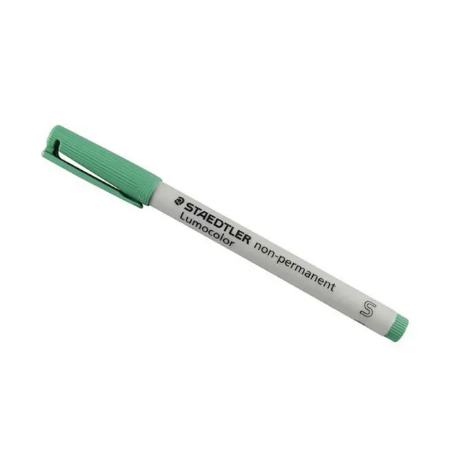 Μαρκαδόρος Staedtler Lumocolor S Πράσινο 311-5 (πάχος μύτης 0,4mm)