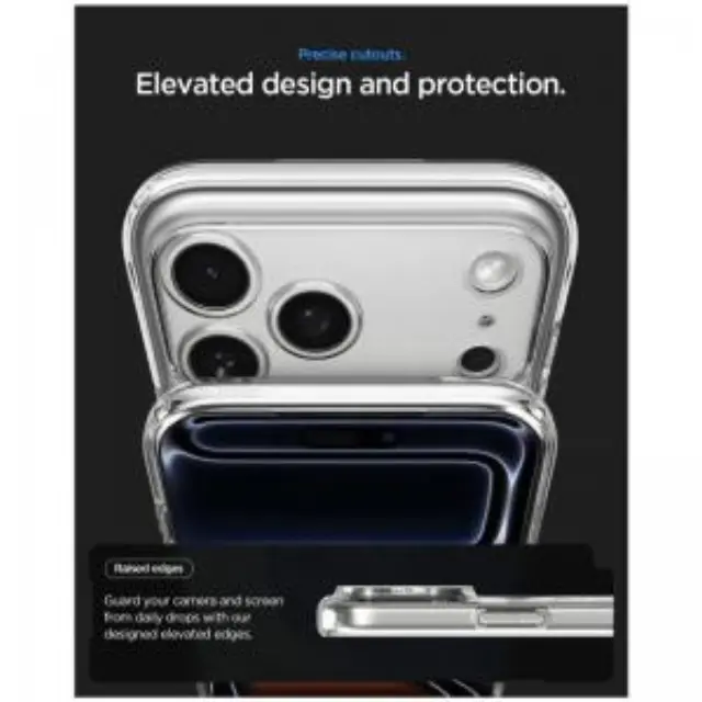 Θήκη TPU & PC Spigen Apple iPhone 18 Pro Max/ 17 Pro Max MagSafe Ultra Hybrid Neo One Διάφανο N71799 2