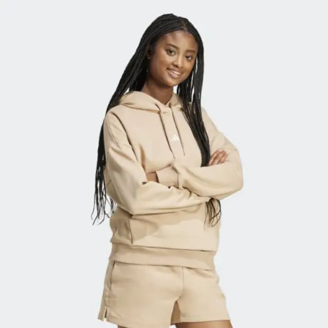 Adidas Essentials Small Logo Feel Cozy Hoodie W JV7310 - XL 3