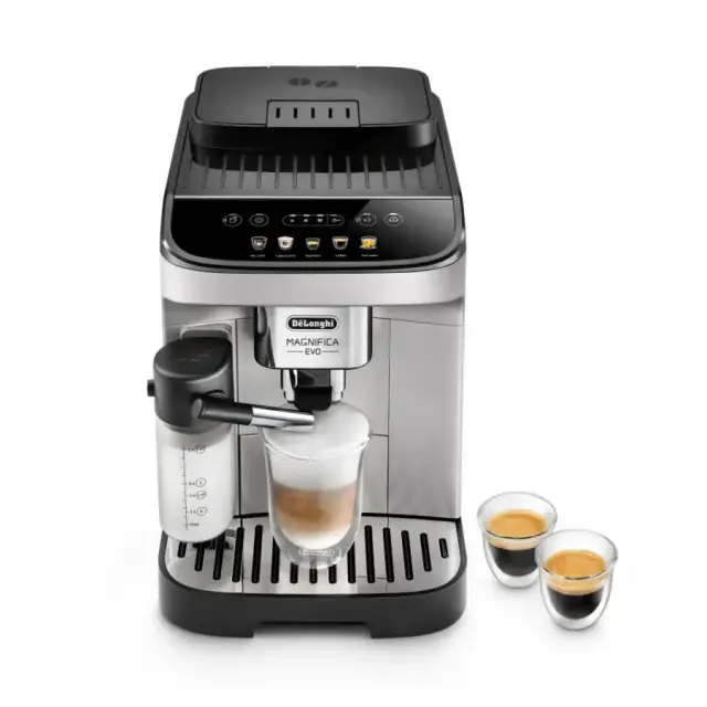 DeLonghi Αυτόματη Μηχανή Espresso Magnifica Evo 1450W 15bar Silver (ECAM 290.61.SB)