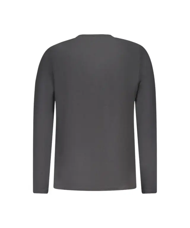 North Sails - Μακρυμάνικη Μπλούζα T-Shirt Regular Fit 996034-000-0999 Μαύρο 2