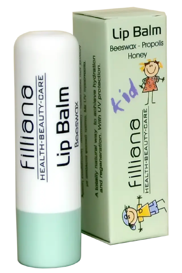 Filliana Lip Balm Kid Beeswax-Propolis-Honey Παιδικό Ενυδατικό Balm Χειλιών 4,8ml