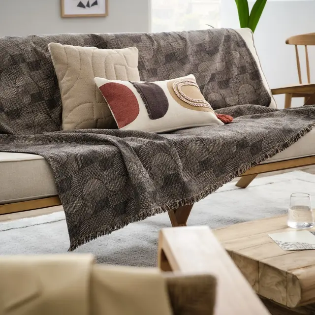 Μαξιλαροθήκη Διακόσμησης Gofis Home Forest Soft Beige 103/06 43x43 3