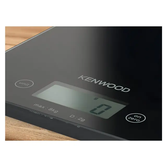 Kenwood Ψηφιακή Ζυγαριά Κουζίνας έως 8kg Μαύρη WEP60.000BK 2