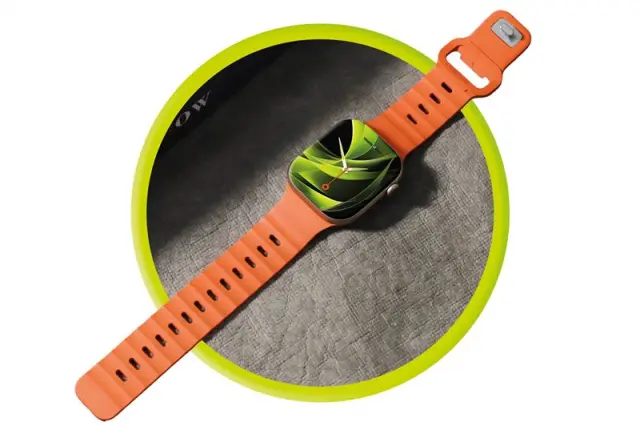 Mobile Origin Strap III, orange - Apple Watch 49mm/46mm/45mm/44mm 2