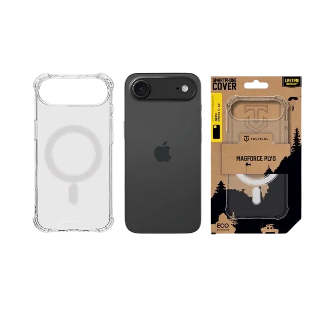 Tactical MagForce Plyo Cover for Apple iPhone 17 Transparent 3