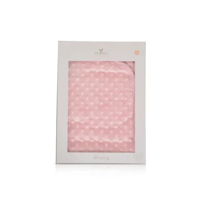 Cangaroo Κουβέρτα Αγκαλιάς 80/90 cm Bloomy Ροζ 3800146271329