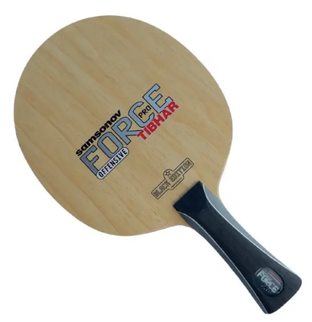 Ξύλο Πινγκ-Πονγκ Tibhar Force Pro Black Edition-4039316028978 - FLARE