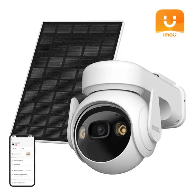 Imou IPC-K9ECP-3T0WE/FSP12-TYPEC IP Κάμερα Παρακολούθησης Wi-Fi Full HD+ 3MP Αδιάβροχη Μπαταρίας με Αμφίδρομη Επικοινωνία και Φακό 3.6mm