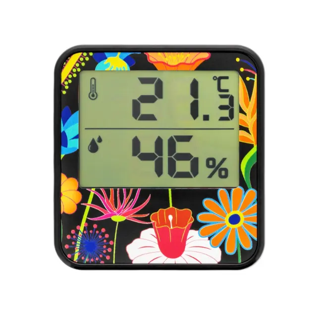 Pylones Ψηφιακό Θερμόμετρο με μαγνήτη / Magnetic Digital Thermometer: Cosy (2 σχέδια) Jardin fleuri