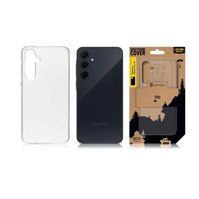Tactical® Θήκη Σιλικόνης για Galaxy A35-Clear 2