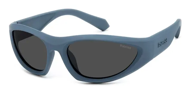 Polaroid Unisex Γυαλιά Ηλίου με Μπλε Κοκκάλινο Σκελετό pld2165/s FLL/M9