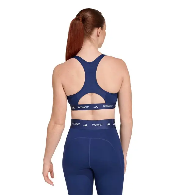 adidas Performance Women's TechFit Medium Support Bra Μπλε Σκούρο JZ4968 (adidas Performance) 2