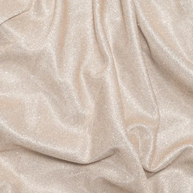 Ύφασμα elastan lurex μπεζ 150x300cm Iliadis 83931