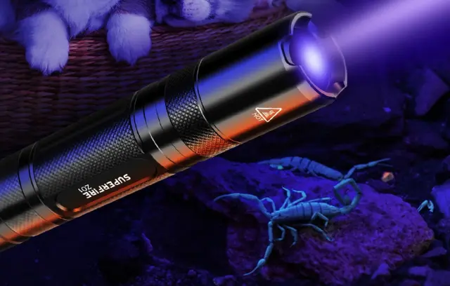Φακός UV Superfire Z01, 365nm, USB 2