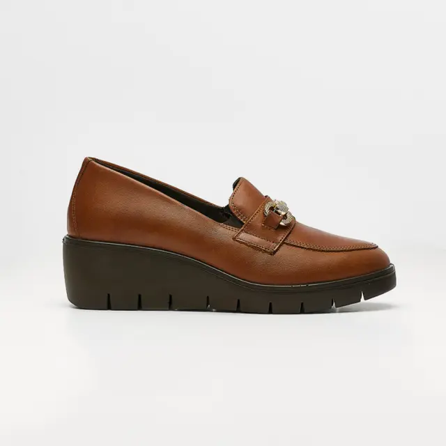 Imac Μοκασίνια-Loafers Γυναικείο δέρμα Καφέ IMA/655240 VITELLO/COGNAC