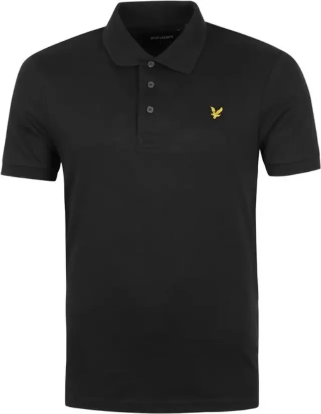 LYLE + SCOTT VINTAGE PLAIN ΑΝΔΡΙΚΟ ΠΟΛΟ JET BLACK 3