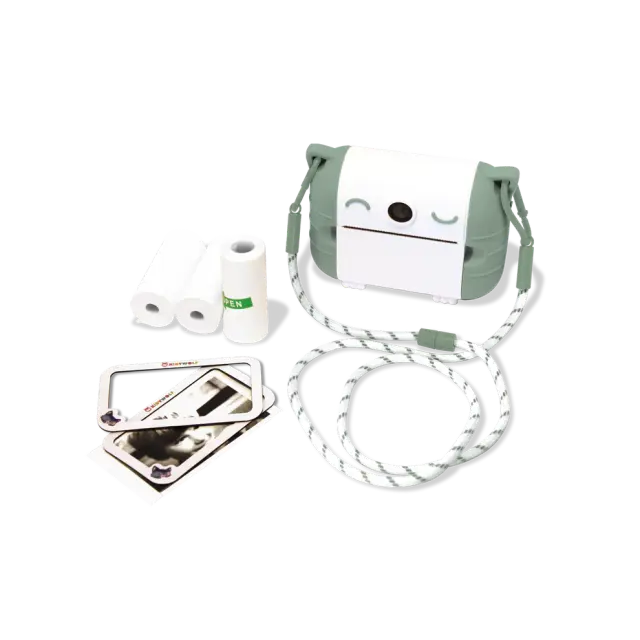 KIDYWOLF Φωτογραφική Μηχανή με Θερμική Εκτύπωση Instant Camera Πράσινη 181221 3