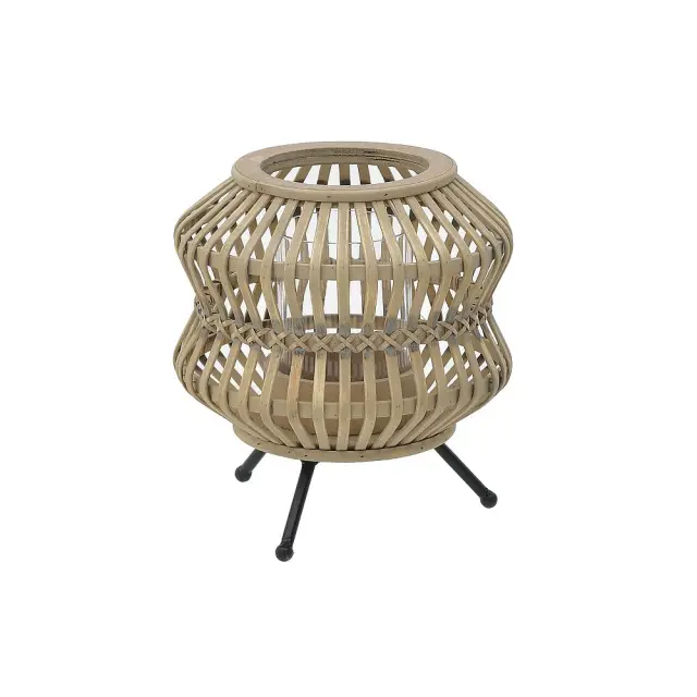 Φανάρι Φυσικό Ξύλο Φ22x24cm 3-70-993-0027