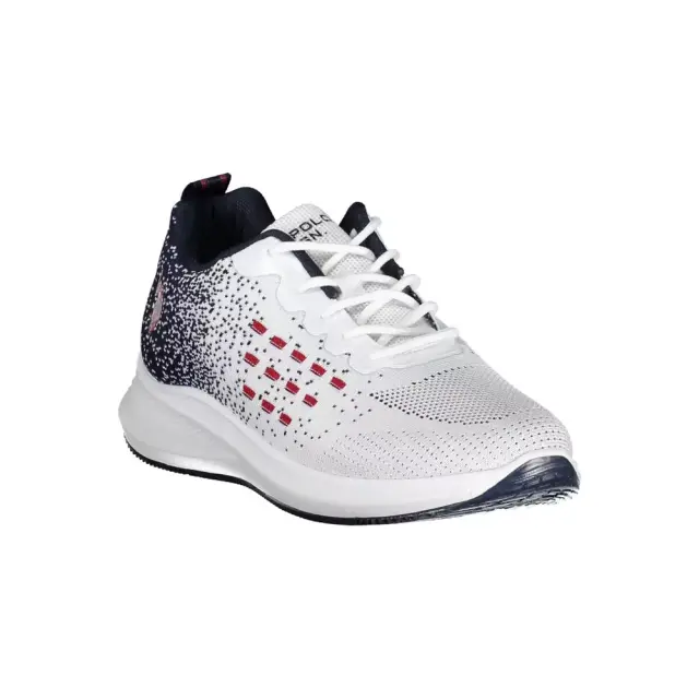 U.S. Polo Assn. - Ανδρικά Sneakers SPEEDY001M3T1-WHI-BLU01 Λευκό 2