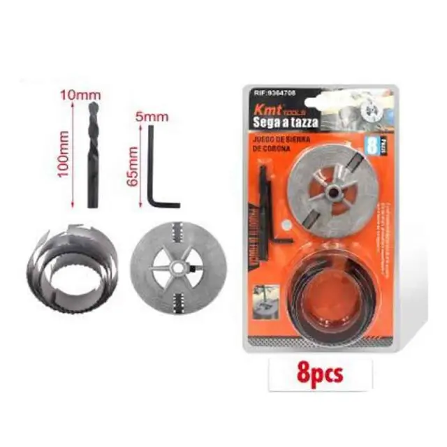 KMT Σετ Διάτρησης Ξύλου - Hole Saw 9364708