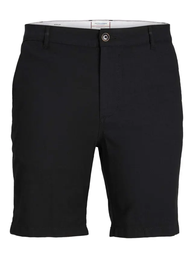 JPSTDAVE JJLINEN SHORTS Black