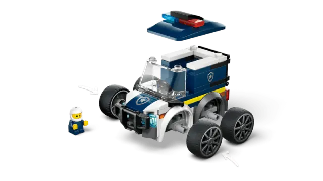 LEGO® City Rides – Police Truck για 5+ Ετών 71τμχ - 60481 3