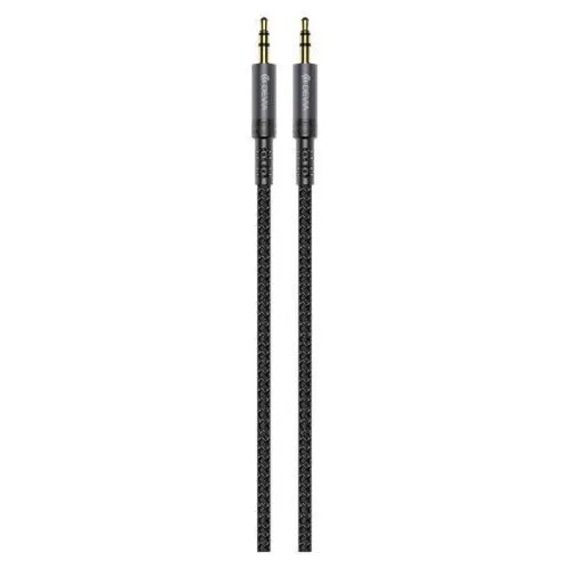 Καλώδιο Ήχου Devia EC618 Woven 3.5mm/3.5mm 1m Ipure Μαύρο N67011