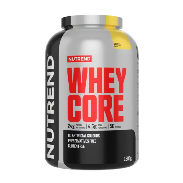 Nutrend Whey Core Vanilla, 1800 g