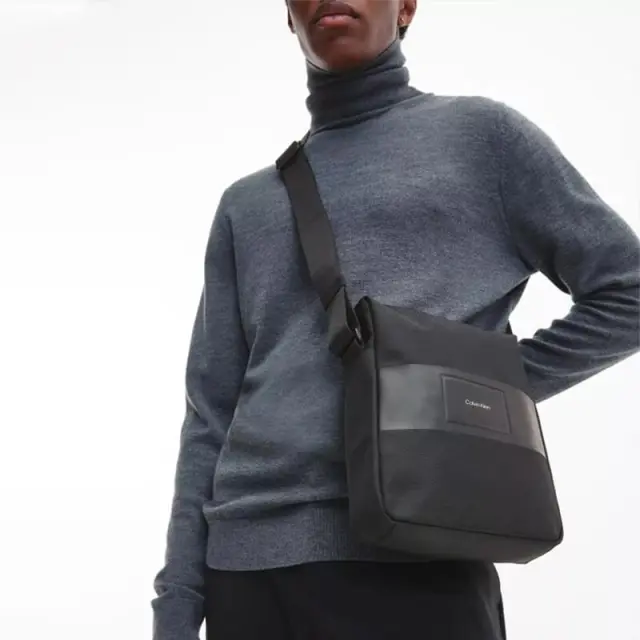 Calvin Klein - Must T Reporter Ανδρική Τσάντα Ώμου / Χιαστί K50K509545-BAX Μαύρο 2