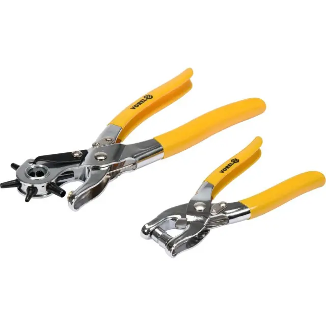 Vorel Σετ Τρυπητήρια Ζώνης 150mm 220mm 43603 2