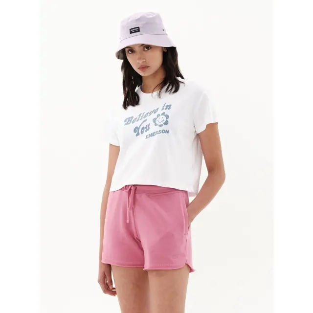 Emerson Women's S/S T-Shirt (231.EW33.68-White) - Λευκό 3