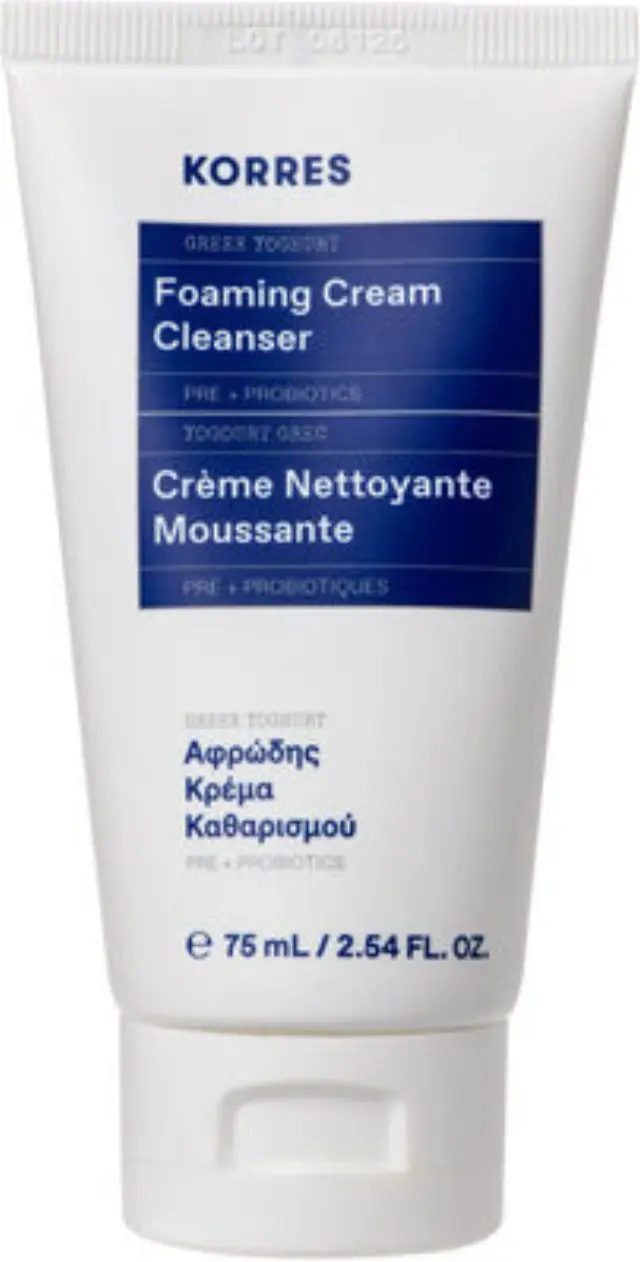Korres Greek Yoghurt Αφρώδης Κρέμα Καθαρισμού με Προβιοτικά 75ml