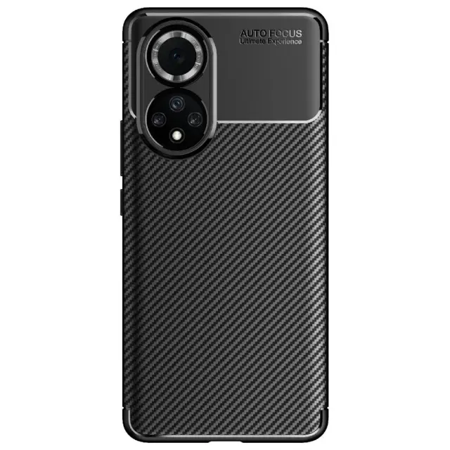 Θήκη Σιλικόνης Carbon Fiber για Huawei Honor 50 Pro/ Nova 9 Pro Black OEM