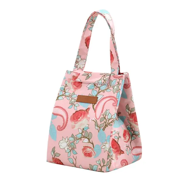 Ισοθερμική Τσάντα Φαγητού 8Lt Amber | Pink Roses