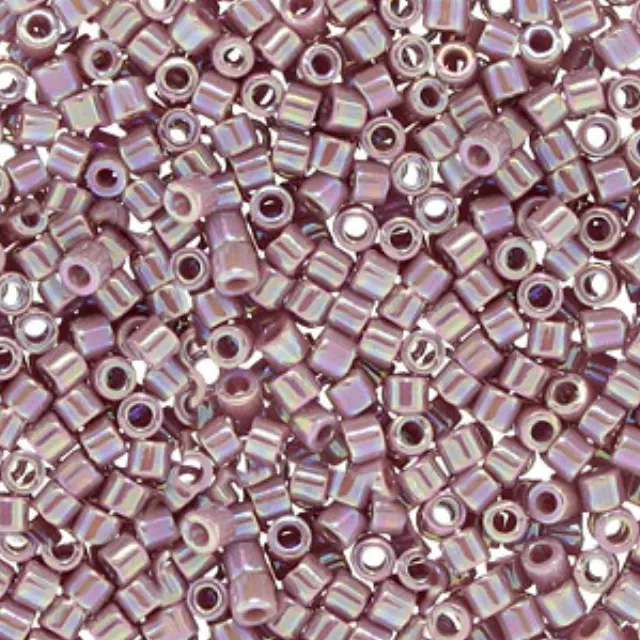 Χάντρα Miyuki Delica 10/0 - DBM0158 - Opaque Rainbow Lavender ~7gr