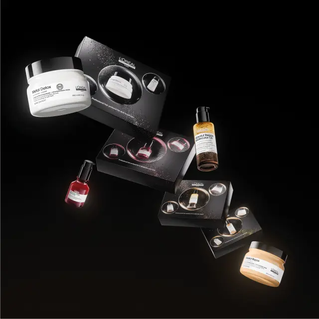 L’Oreal Professionnel Serie Expert Metal Detox Trio (Shampoo 300ml, Mask 250ml, Leave-In Cream 100ml) 2