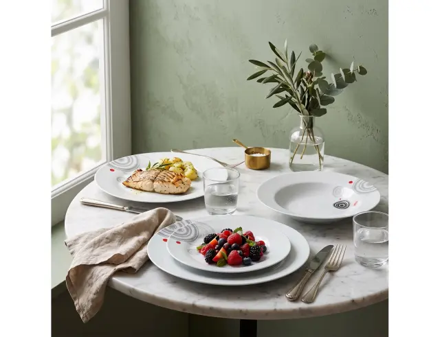 Σετ Πιάτων Secret De Gourmet Instant - 18 τεμάχια 154368