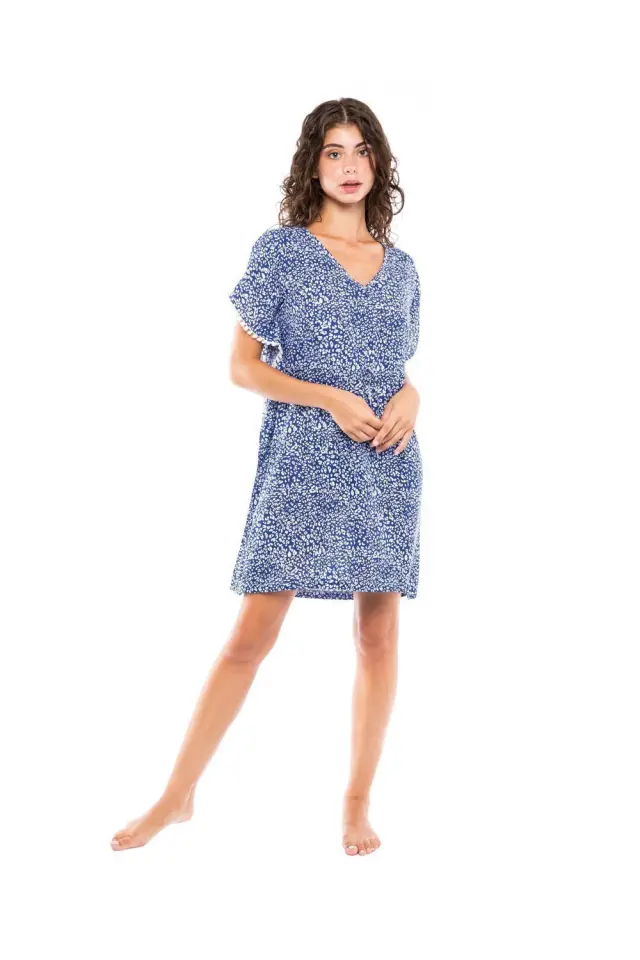 B234 - Type - BEACHWEAR AEGEAN BLUE LEO - XXL