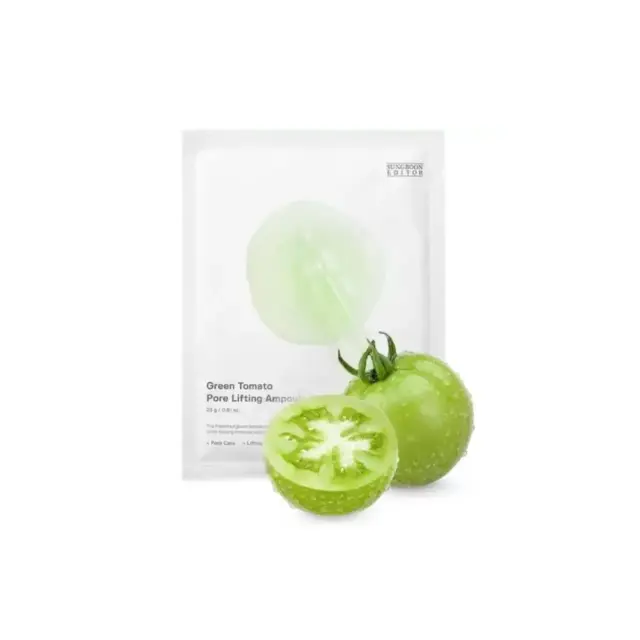 Sungboon Editor Green Tomato Pore Lifting Ampoule Mask Μάσκα Προσώπου για Συρρίκνωση Πόρων, 23gr