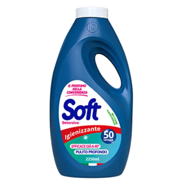 SOFT Απορρυπαντικό Ρούχων 50μεζ 2250ml Απολυμαντικό