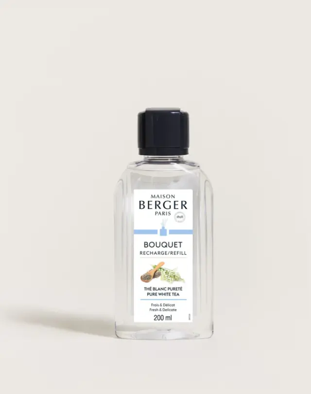 Μaison Berger Paris Bouquet Refill Pure White Tea Υγρό Αναπλήρωσης Λευκό Τσάι για Δοχείο Αρωματισμού Χώρου 200ml