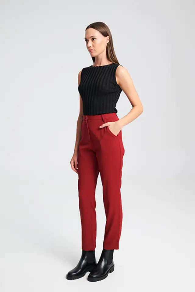 Κομψό Ίσιο Παντελόνι BRIT TROUSERS - XL 2