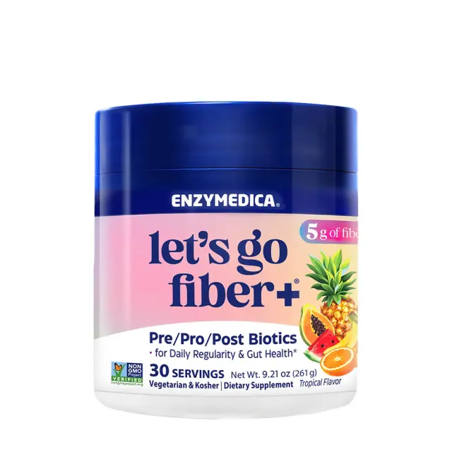 Enzymedica Let’s Go Fiber+ Tropical