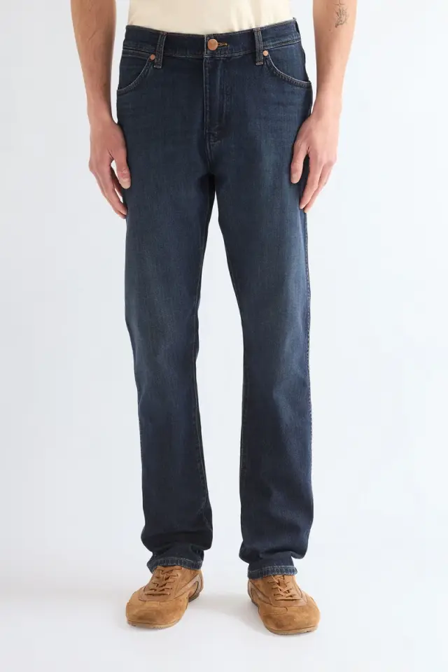 Wrangler Ανδρικό REDFORD MOONLIT Τζιν Παντελόνι – Dark Blue - 30W 32L