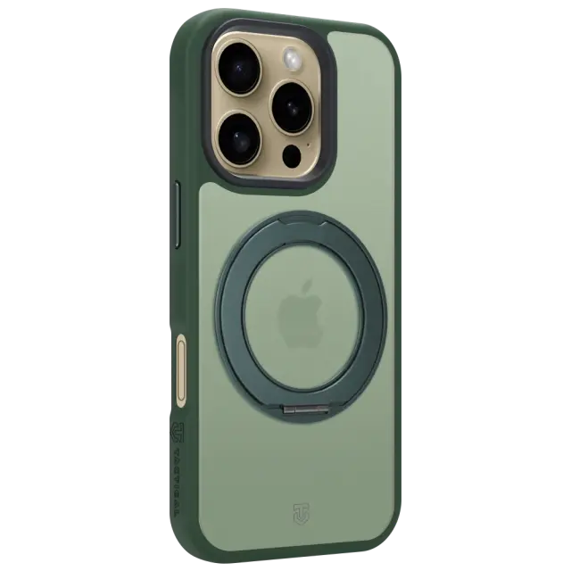 Tactical MagForce Hyperstand Cover for Apple iPhone 16 Pro Forest Green 2