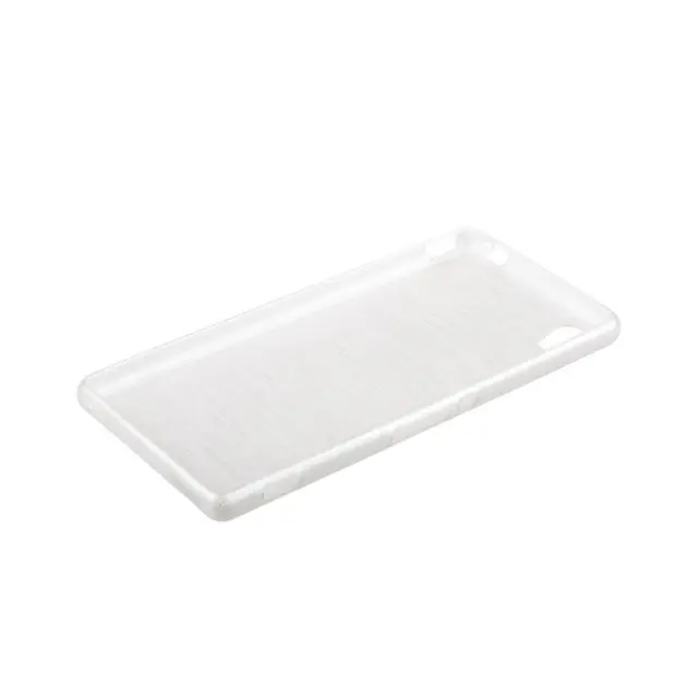 Θήκη Σιλικόνης Forcell Jelly Brush Case Για Sony Xperia M4 Aqua Λευκή 2