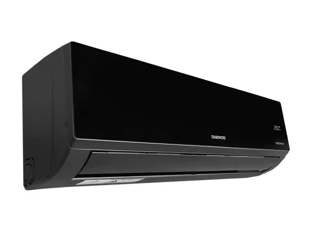 Κλιματιστικό Inverter Daewoo DAC-09CHSDB-NK με Wi-Fi, απόδοση 9000 Btu και ενεργειακή κλάση A++/A+++ - BlackDAC-09CHSDB-NK - 27.5x79x19.2cm